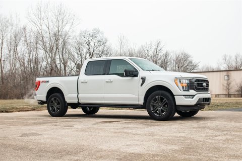 Corsa 2021-2025 Ford F-150 SuperCab/6.5in Bed 5.0L V8 Xtreme Cat-Back Single Side Exit-Polished thumbnail 1
