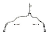 Corsa 2021-2025 Ford F-150 SuperCab/6.5in Bed 5.0L V8 Xtreme Cat-Back Dual Rear Exit-Polished thumbnail 5