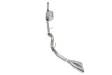 Corsa 2021-2025 Ford F-150 SuperCrew/6.5in Bed 5.0L V8 Sport Cat-Back Single Side Exit-Polished thumbnail 5