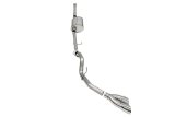 Corsa 2021-2025 Ford F-150 SuperCrew/6.5in Bed 5.0L V8 Sport Cat-Back Single Side Exit-Polished thumbnail 6