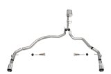 Corsa 2021-2025 Ford F-150 Regular Cab/ 8in Bed 3.5L V6 Sport Cat-Back Dual Rear Exit-Polished thumbnail 2
