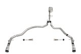 Corsa 2021-2025 Ford F-150 Regular Cab/ 8in Bed 3.5L V6 Sport Cat-Back Dual Rear Exit-Polished thumbnail 5