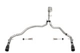 Corsa 2021-2025 Ford F-150 Regular Cab/ 8in Bed 3.5L V6 Sport Cat-Back Dual Rear Exit- thumbnail 1