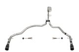 Corsa 2021-2025 Ford F-150 Regular Cab/ 8in Bed 3.5L V6 Sport Cat-Back Dual Rear Exit- thumbnail 2