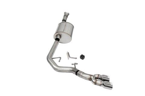 Corsa 2021-2025 Ford F-150 SuperCab/6.5in Bed 3.5L V6 Sport Cat-Back Front of Tire Exit-Polished thumbnail 1