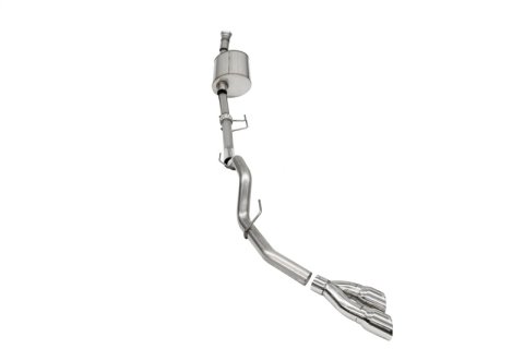 Corsa 2021-2025 Ford F-150 SuperCab/6.5in Bed 3.5L V6 Sport Cat-Back Single Side Exit-Polished thumbnail 2