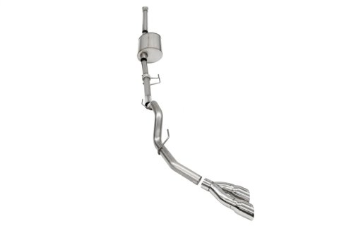 Corsa 2021-2025 Ford F-150 SuperCrew/6.5in Bed 3.5L V6 Sport Cat-Back Single Side Exit-Polished thumbnail 1