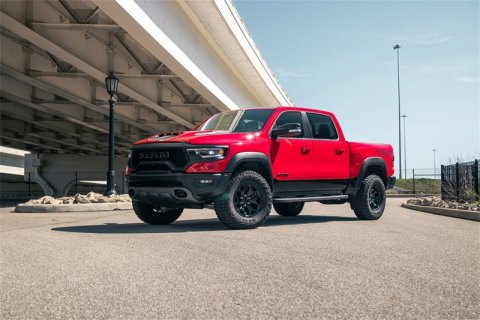 Corsa 2021-2024 Dodge Ram TRX Crew Cab Xtreme Catback Exhaust Dual Rear Satin Tip thumbnail 5
