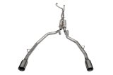 Corsa 2021-2024 Dodge Ram TRX Crew Cab Xtreme Catback Exhaust Dual Rear Gunmetal Tip thumbnail 2
