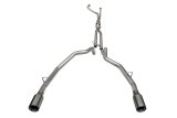 Corsa 2021-2024 Dodge Ram TRX Crew Cab Baja Catback Exhaust Dual Rear Gunmetal Tip thumbnail 1
