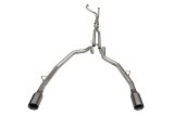 Corsa 2021-2024 Dodge Ram TRX Crew Cab Baja Catback Exhaust Dual Rear Gunmetal Tip thumbnail 2