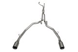 Corsa 2021-2024 Dodge Ram TRX Crew Cab Baja Catback Exhaust Dual Rear Gunmetal Tip thumbnail 3