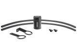 Corsa 1/2in Universal 3 oz Aluminum Oil Catch Can with Mounting Brackets thumbnail 1
