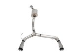 Corsa 21-25 Ford Bronco 2.3L 2-Door 2.75in Cat-Back Dual Rear Exhaust w/4in Straight-Cut Polish Tips thumbnail 1