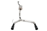 Corsa 21-25 Ford Bronco 2.3L 4-Door 2.75in Cat-Back Dual Rear Exhaust w/ 4in Straight-Cut Black Tips thumbnail 2