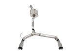 Corsa 21-25 Ford Bronco 2.7L 2-Door 2.75in Cat-Back Dual Rear Exhaust w/4in Straight-Cut Polish Tips thumbnail 2