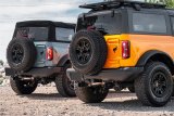 Corsa 21-25 Ford Bronco 2.7L 2-Door 2.75in Cat-Back Dual Rear Exhaust w/ 4in Straight-Cut Black Tips thumbnail 5