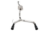 Corsa 21-25 Ford Bronco 2.7L 4-Door 2.75in Cat-Back Dual Rear Exhaust w/ 4in Straight-Cut Black Tips thumbnail 1