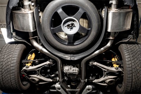 Corsa 2018-2025 Dodge Durango SRT 392 Cat-Back 2.75in Dual Rear Exit Sport 4.5in Polished Tips thumbnail 4