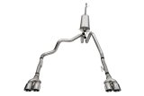 Corsa 19-23 Chevrolet Silverado 1500 Cat-Back Dual Rear Exit with Twin 4in Polished Pro-Series Tips thumbnail 1
