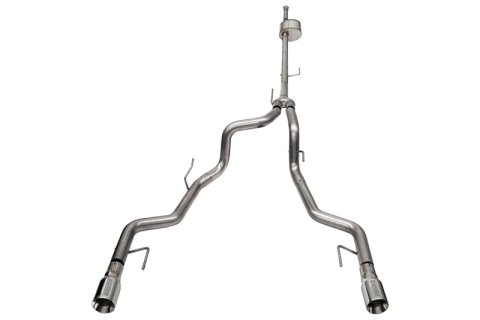 Corsa 2022-2025 Ford F-150 SuperCrew/5.5ft Bed 5.0L V8 Xtreme Cat-Back Dual Rear Exit-Polished thumbnail 2