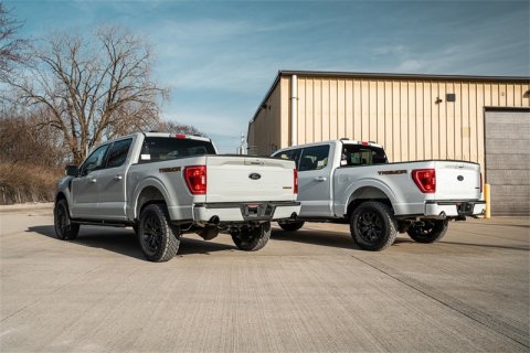 Corsa 2022-2025 Ford F-150 SuperCrew/5.5ft Bed 5.0L V8 Xtreme Cat-Back Dual Rear Exit-Polished thumbnail 7