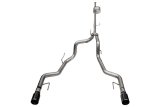 Corsa 2022-2025 Ford F-150 SuperCrew/5.5ft Bed 5.0L V8 Xtreme Cat-Back Dual Rear Exit-Black PVD thumbnail 1