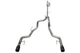Corsa 2022-2025 Ford F-150 SuperCrew/5.5ft Bed 5.0L V8 Sport Cat-Back Dual Rear Exit-Black PVD thumbnail 1