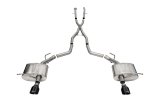Corsa 2011-2025 Dodge Durango Xtreme 2.5in Cat-Back Dual Rear Exit w/ Single 4.5in Black PVD Tips thumbnail 1