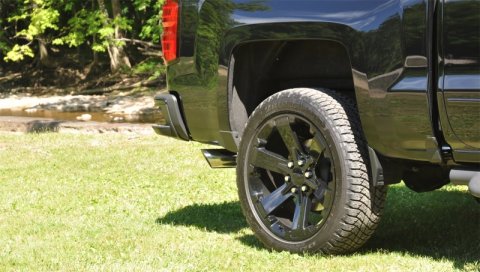 Corsa 14-19 Chevy Silverado Crew Cab/Short Bed 1500 5.3L V8 Sport Cat Back Single Side Exhaust Exit thumbnail 4