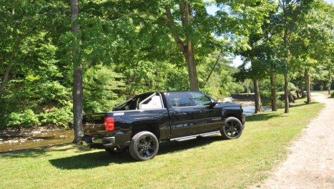 Corsa 14-19 Chevy Silverado Crew Cab/Short Bed 1500 5.3L V8 Sport Cat Back Single Side Exhaust Exit thumbnail 6