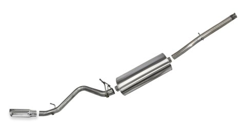 Corsa 14-19 Chevy Silverado Crew Cab/Short Bed 1500 5.3L V8 Sport Cat Back Single Side Exhaust Exit thumbnail 9