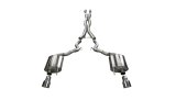 Corsa 2015-2017 Ford Mustang GT Convertible 5.0L V8 Polished Xtreme Dual Rear Exit Exhaust thumbnail 2