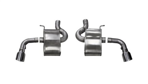 Corsa 2016-2024 Chevrolet Camaro SS 6.2L V8 2.75in Polished Xtreme Axle-Back Exhaust Dual Rear Exit thumbnail 3