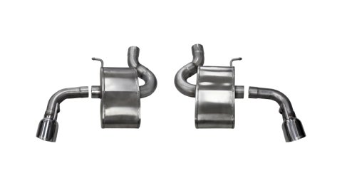 Corsa 2016-2024 Chevrolet Camaro SS 6.2L V8 2.75in Polished Xtreme Axle-Back Exhaust Dual Rear Exit thumbnail 4