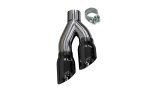 Corsa 1999-2006 Universal Stainless Steel Twin 4.0in Black PVD Pro-Series Tip thumbnail 2