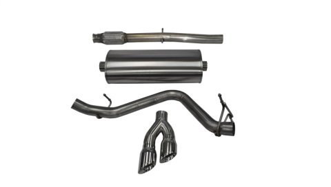 Corsa 2014-2019 Chevy Silverado 1500 5.3L V8 CC / SB 3in Single Side Exit Touring Cat-Back Exhaust thumbnail 2