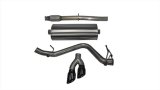 Corsa 14-17 Chevy Silverado 5.3L V8 CC / SB 3in Single Side Exit Touring Cat-Back Exhaust Black Tips thumbnail 2