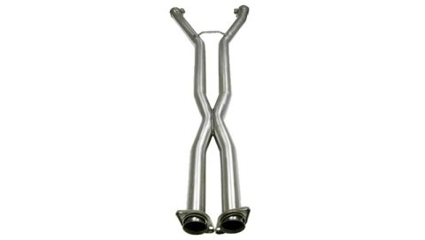 Corsa 2015-2020 Ford Mustang GT350 3in Double X Pipe Exhaust thumbnail 7