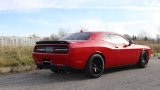 Corsa 2015-2023 Dodge Challenger Hellcat Dual Rear Exit Sport Exhaust w/ 3.5in Black Tips thumbnail 1