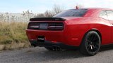 Corsa 2015-2023 Dodge Challenger Hellcat Dual Rear Exit Sport Exhaust w/ 3.5in Black Tips thumbnail 3