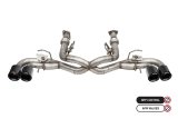 Corsa 2020-2025 Chevrolet Corvette C8 RWD 3in Valved Cat-Back Delete w/ NPP w/4.5in CF Black PVDTips thumbnail 1