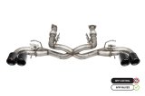 Corsa 2020-2025 Chevrolet Corvette C8 RWD 3in Delete 4 Valve Cat-Back w/NPP w/4.5in CF Black PVDTips thumbnail 1