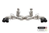 Corsa 2020-2025 Chevrolet Corvette C8 RWD 3in Delete 4 Valve Cat-Back w/NPP w/4.5in CF Black PVDTips thumbnail 2