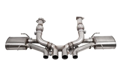 Corsa 23-25 Chevrolet Corvette C8 Z06 3in Valved Cat-Back Exhaust Muffler System (ReUses Stock Tips) thumbnail 1