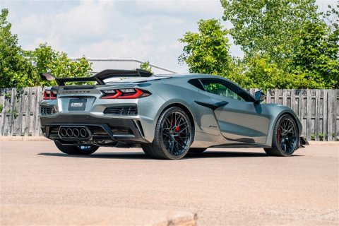 Corsa 23-25 Chevrolet Corvette C8 Z06 3in Valved Cat-Back Exhaust Muffler System (ReUses Stock Tips) thumbnail 5