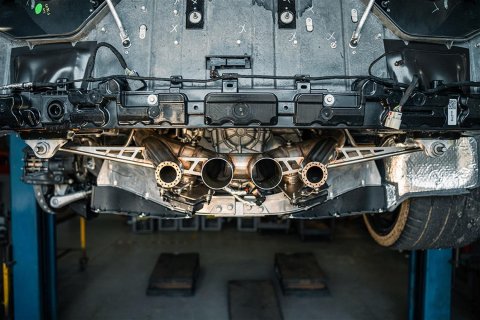 Corsa 23-25 Chevrolet Corvette C8 Z06 3in Valved Cat-Back Exhaust Muffler Delete Track Systemw/o Tip thumbnail 3