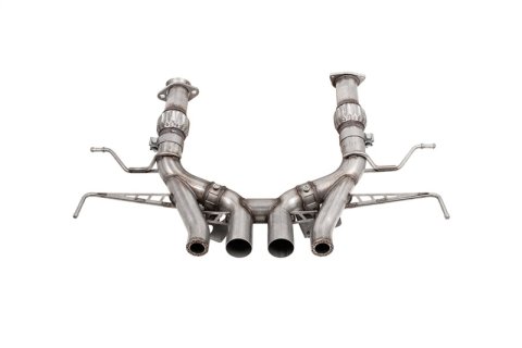 Corsa 23-25 Chevrolet Corvette C8 Z06 3in Valved Cat-Back Exhaust Muffler Delete Track Systemw/o Tip thumbnail 7