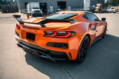 Corsa 23-25 Chevrolet Corvette C8 Z06 3in Valved Cat-Back Exhaust Muffler Delete Track Systemw/o Tip thumbnail 9