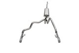 Corsa 2022-2024 Chevrolet Silverado 1500 Cat-Back Dual Rear Exit with Turn Down Tail Pipes thumbnail 5